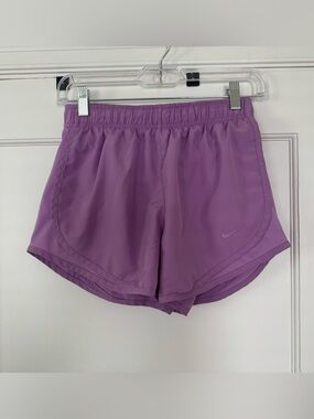 Nike Women's Lavender Athletic Running Shorts